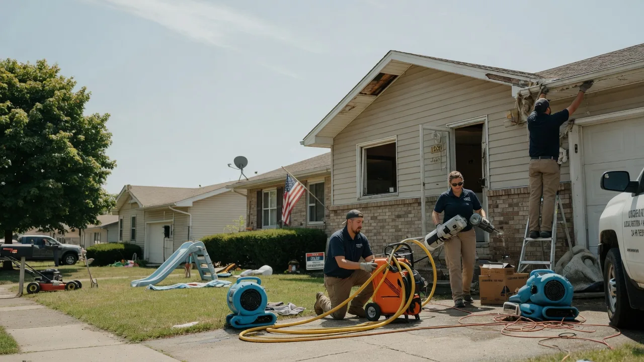 Water Damage Restoration in New Middletown, IN near me